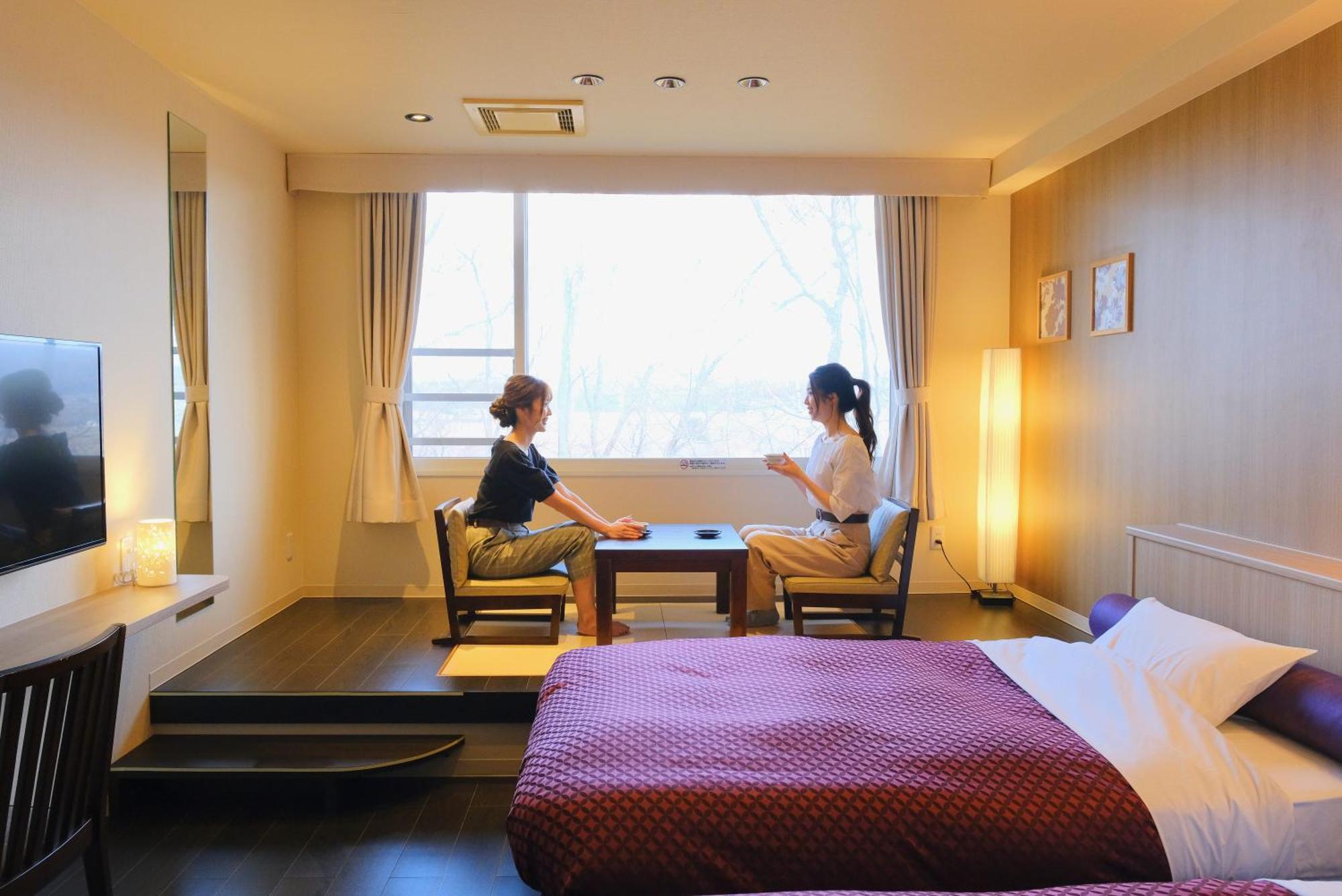 Morinoyu Hotel Hanakagura Asahikawa Eksteriør billede